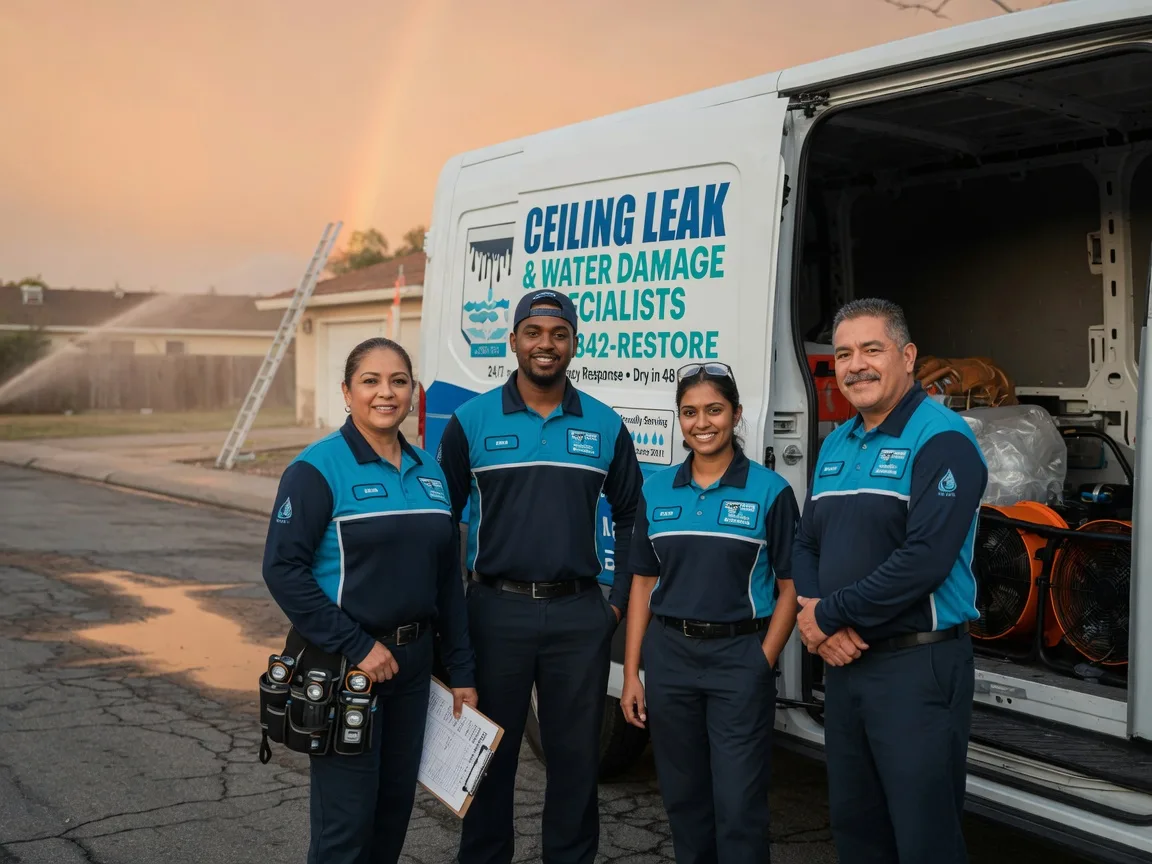 Ceiling Leak Cleanup company in Maurice, LA