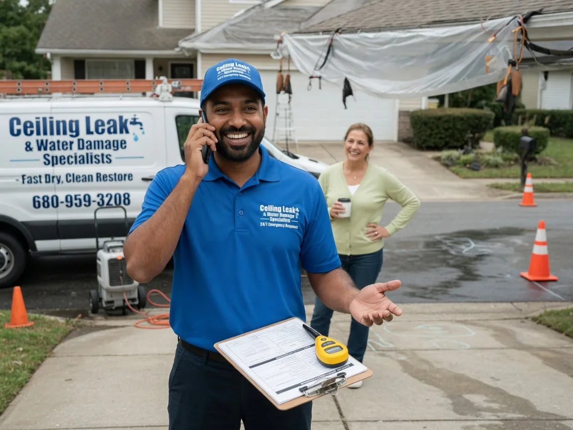 Ceiling Leak Cleanup Maurice, LA FAQs