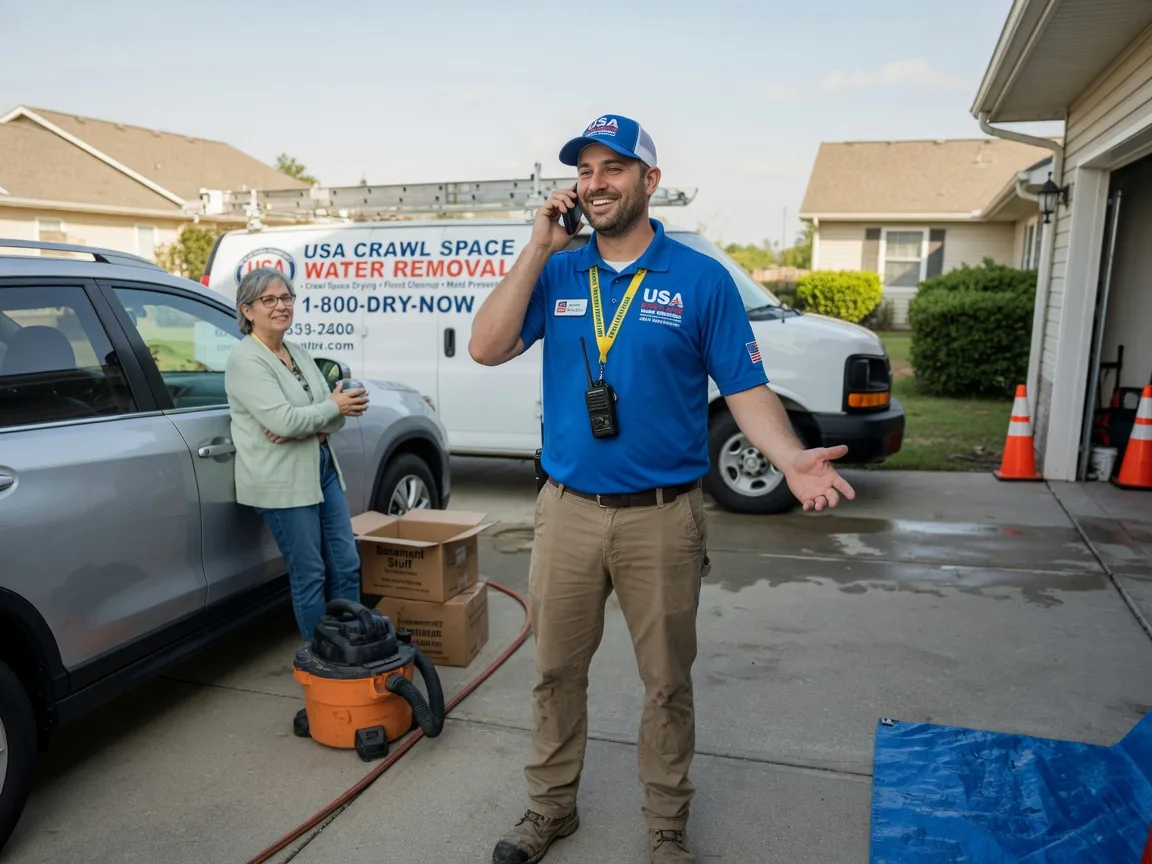Crawl Space Water Removal Maurice, LA FAQs